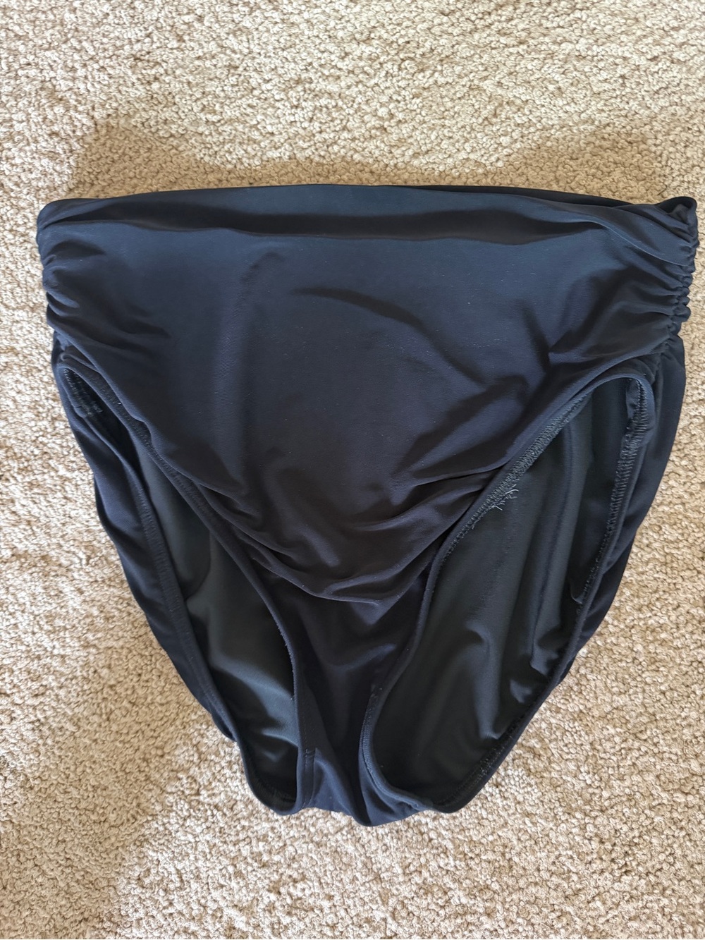 Magicsuit Black Swim Bottom with Smooth Stretch Fabric L/Xl